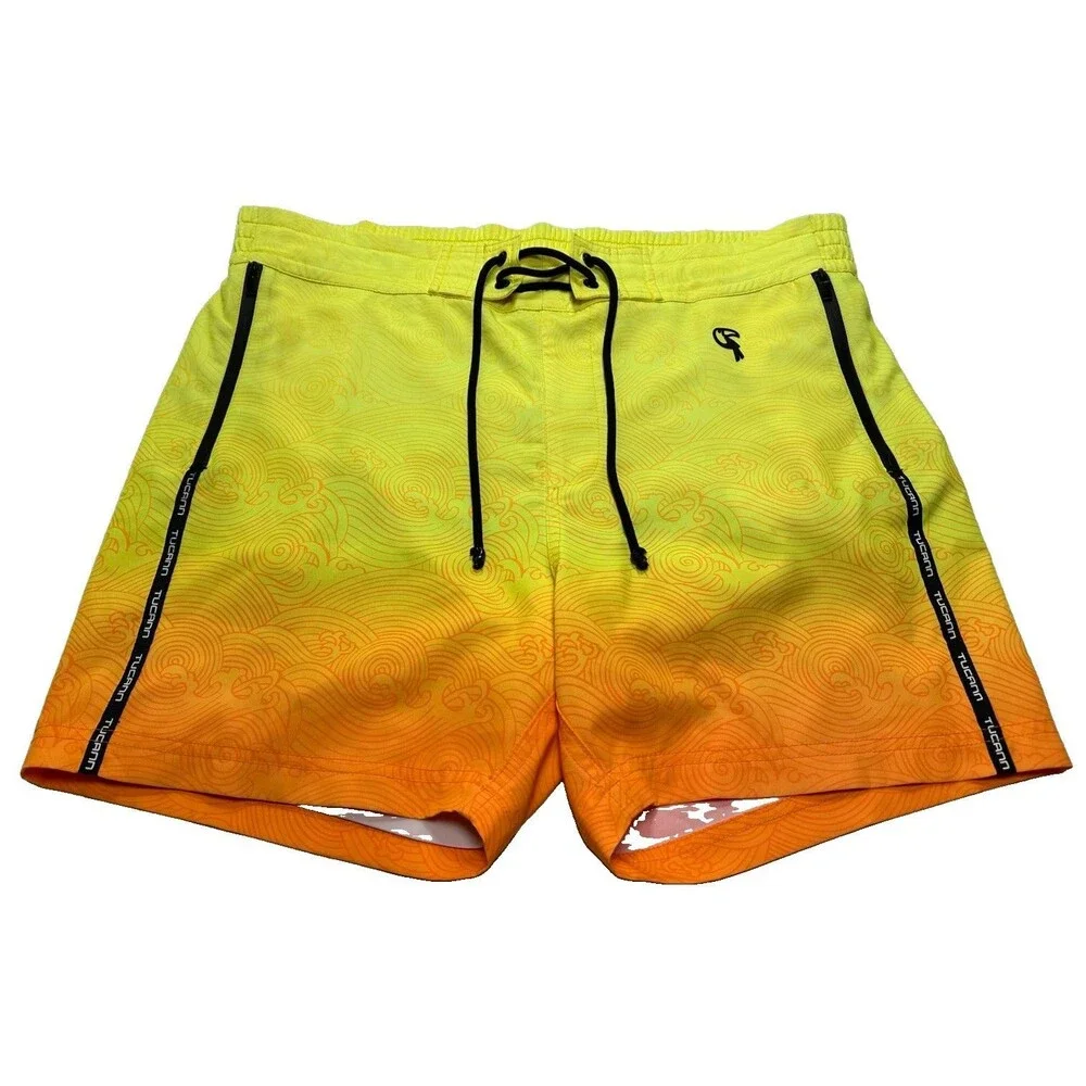 Men's Tucann Faded Waves Swim Trunks 5