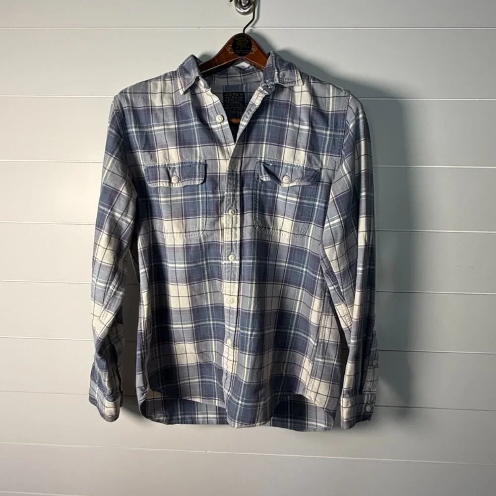 J. Crew Plaid Shirt- Size Medium