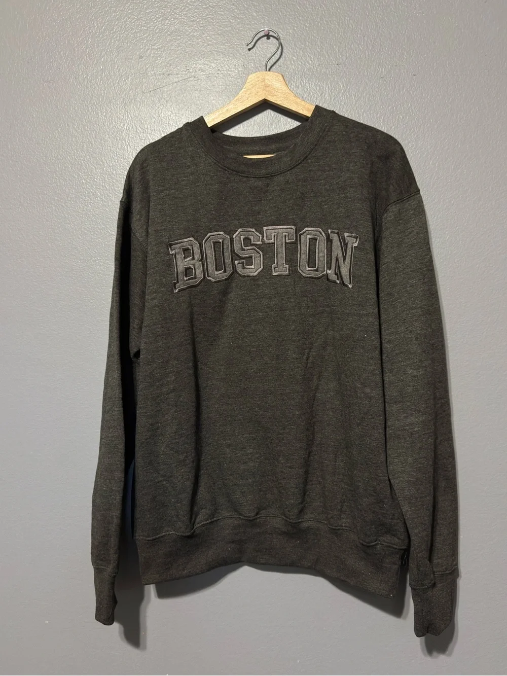 Boston Crewneck Sweatshirt - Dark Gray