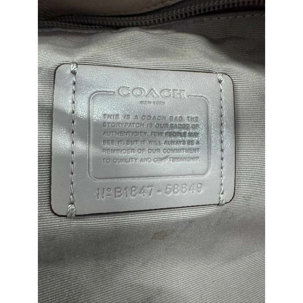Coach straps damages has