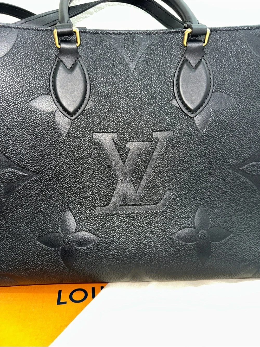 Louis Vuitton structured tote