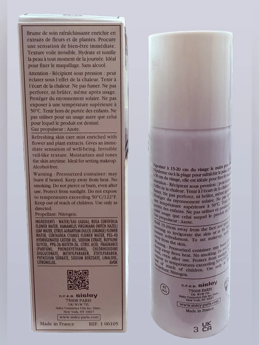 Sisley product designed