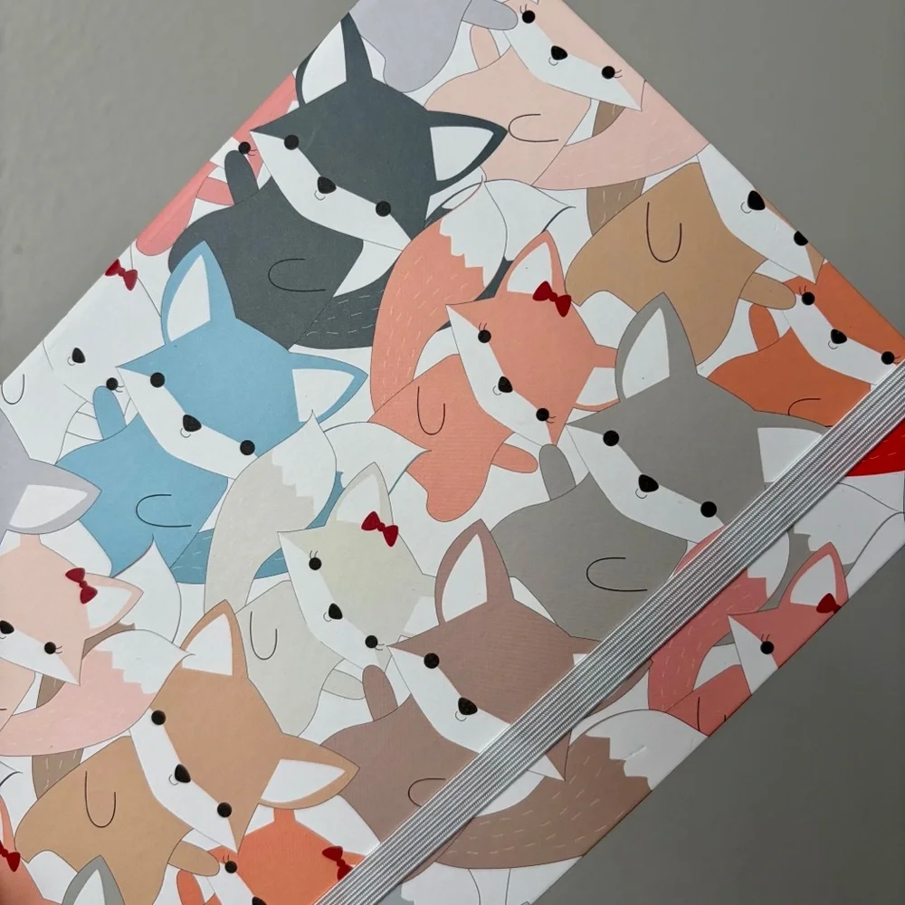 N/A foxie notebook