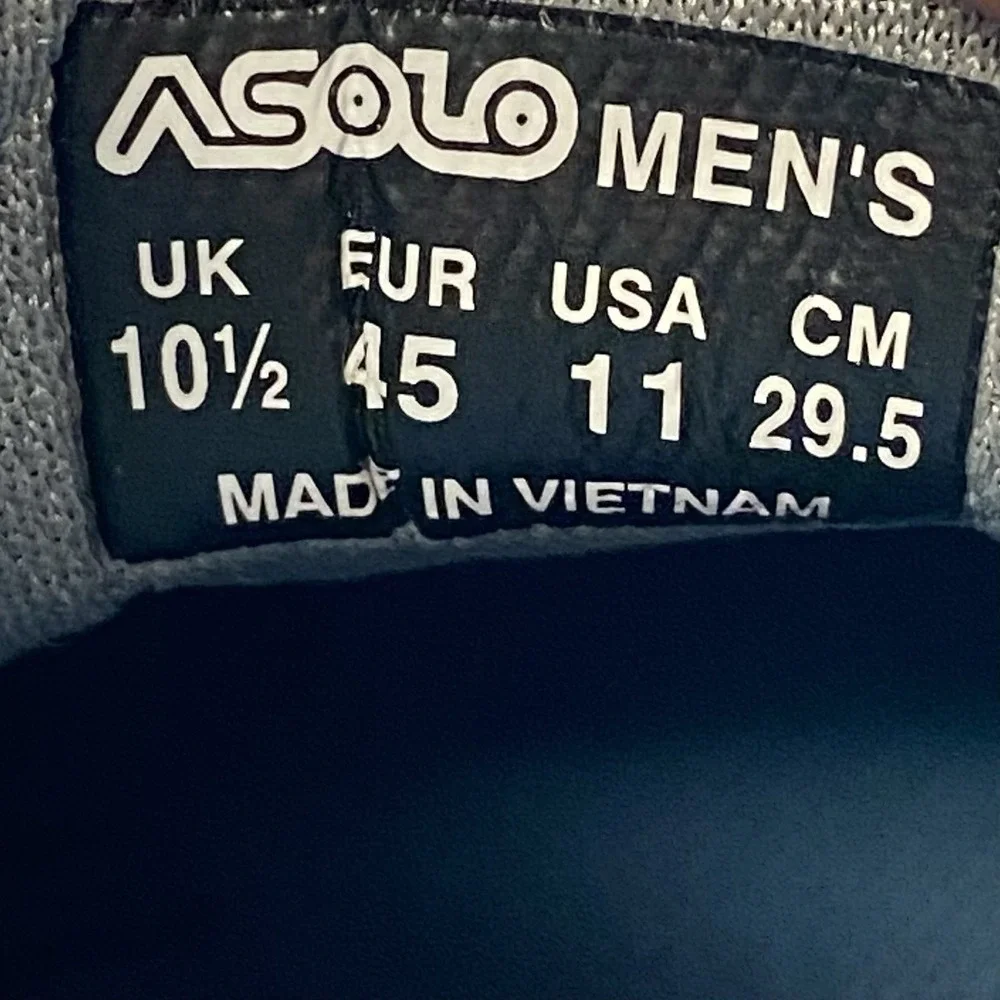 Asolo size mens