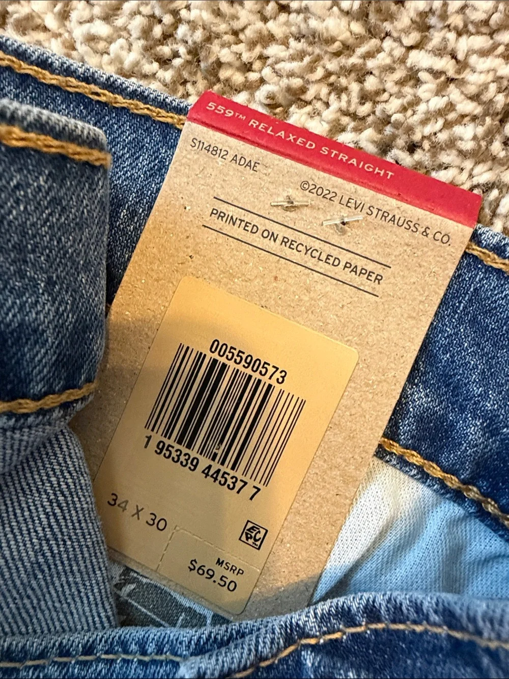 Levis levi straight