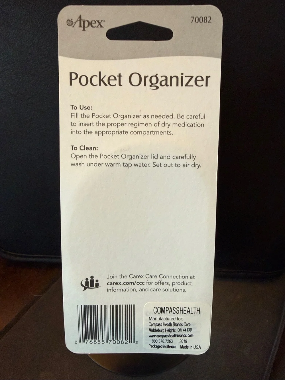 Apex compact pocket