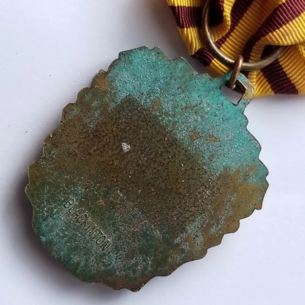 Vintage award medal
