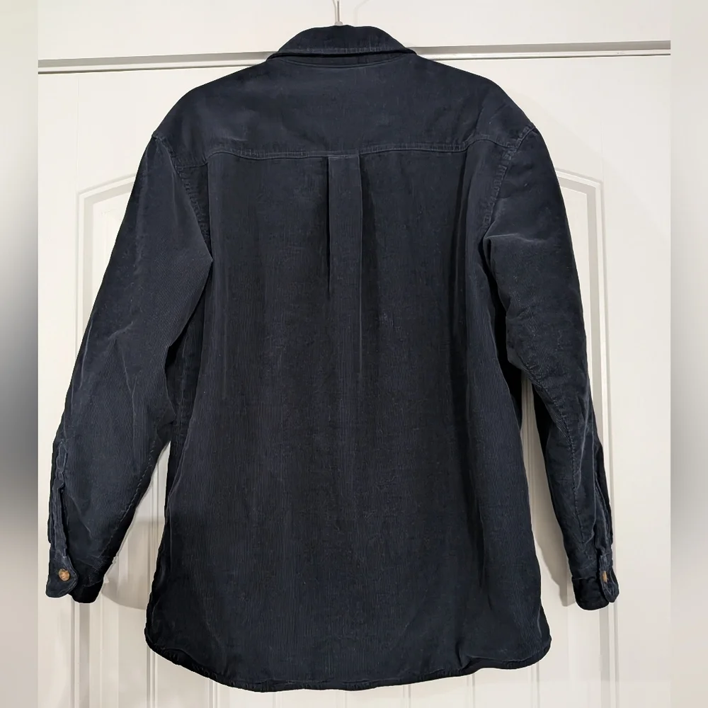 Levi's Corduroy Fleece Lined Long Sleeve Button Down Jacket