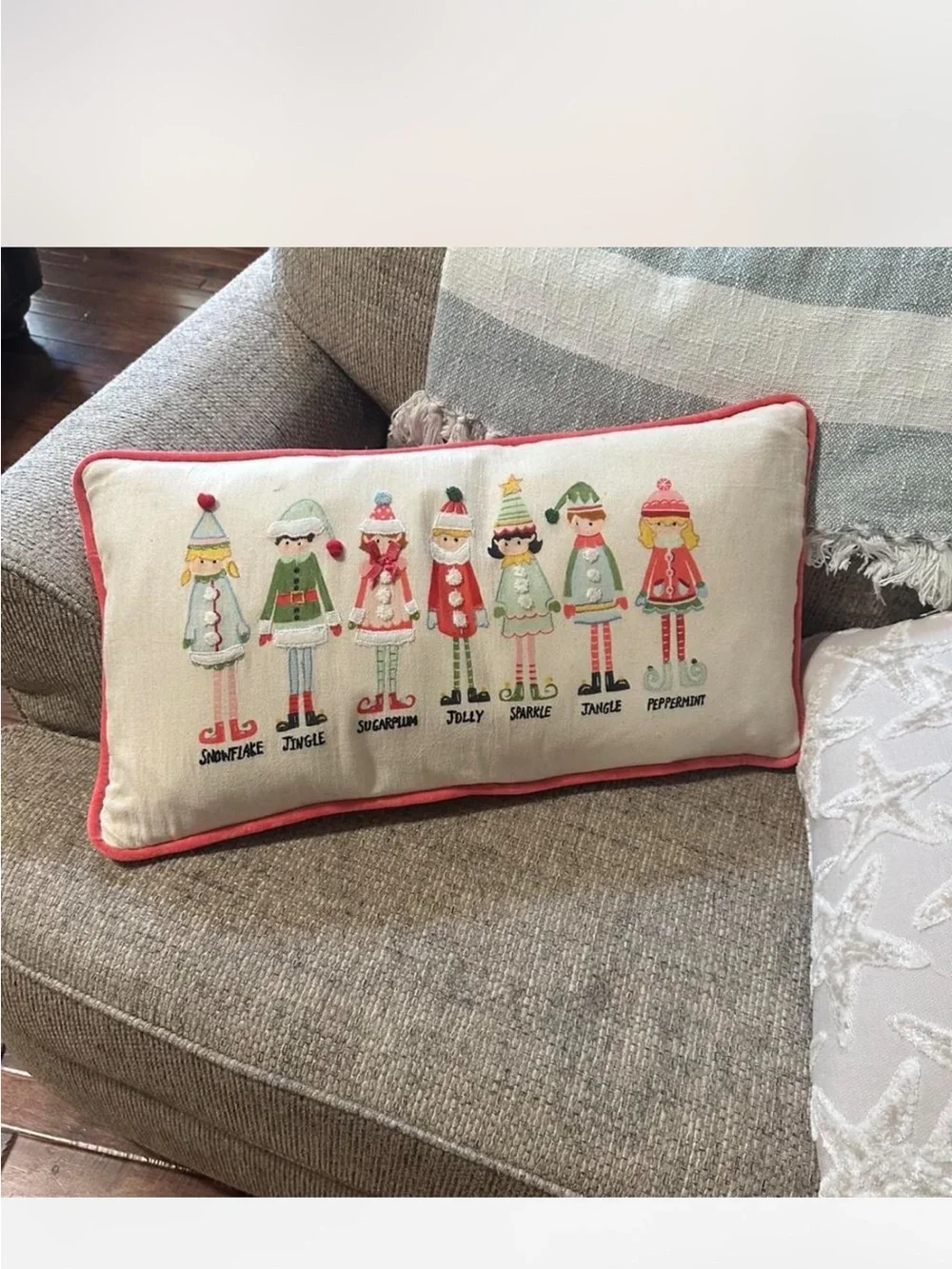 Creative Co-Op cheerful tones sofas