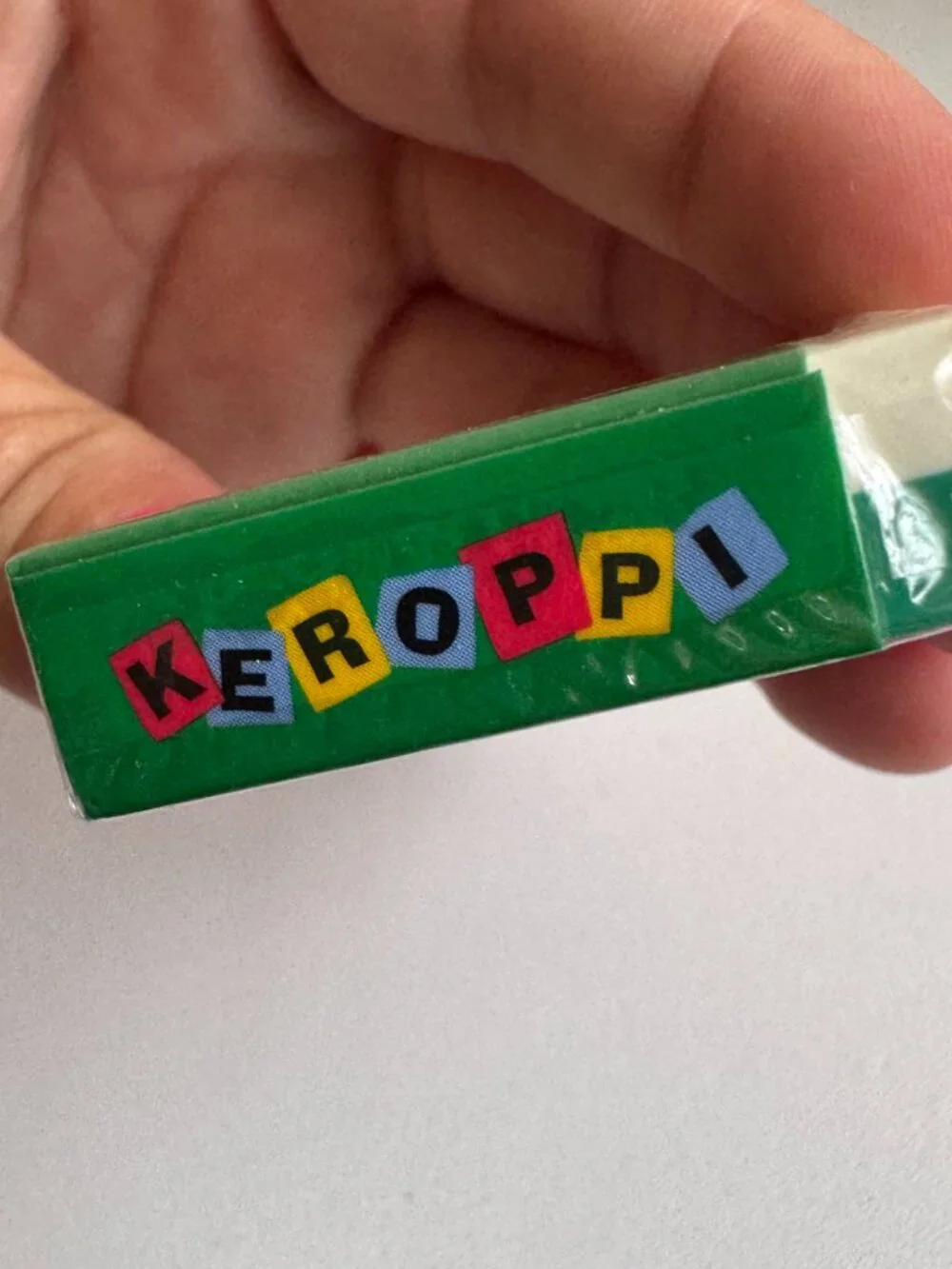 Vintage Sanrio Keroppi Mini Eraser NIP