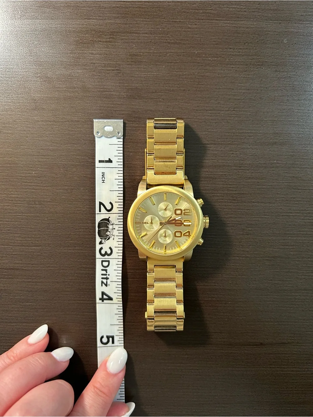 Diesel gold tone