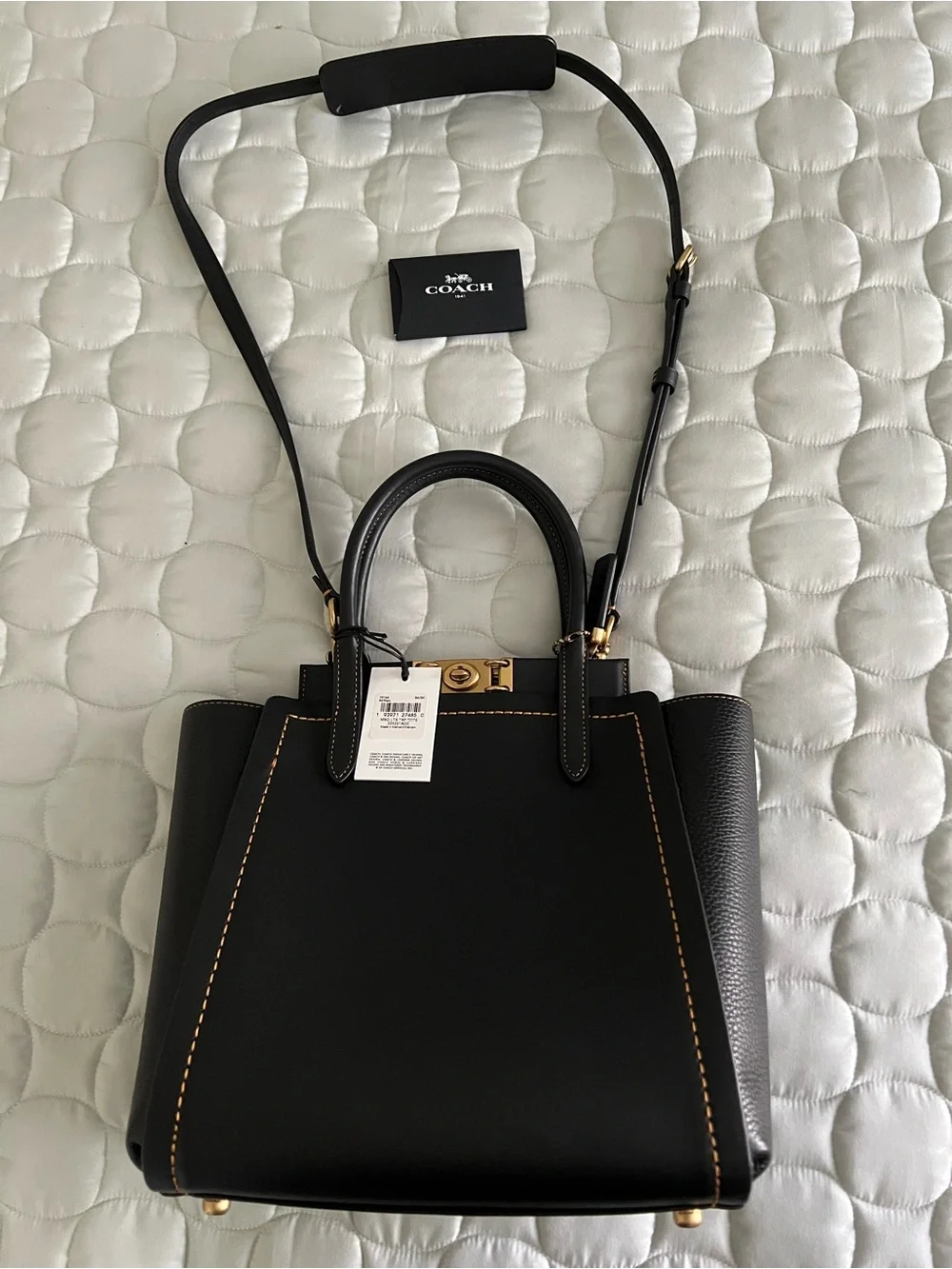 Coach elegant black