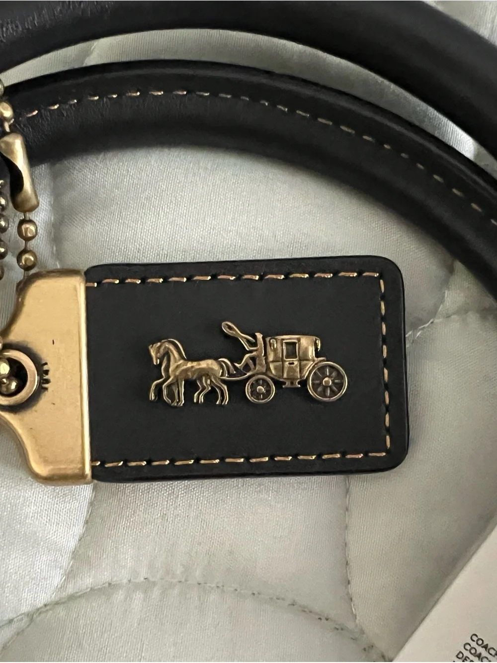 Coach elegant black