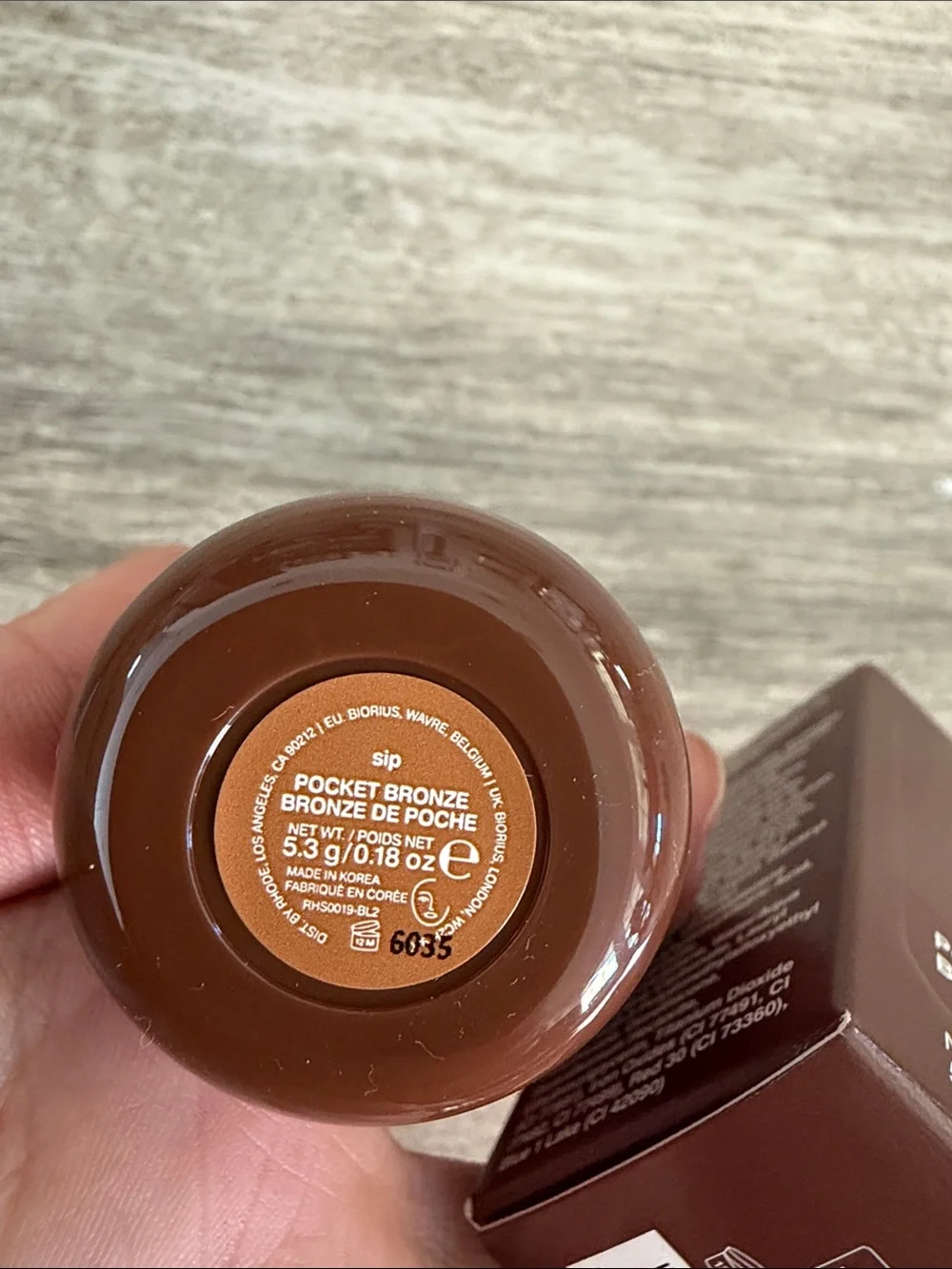 RHODE creamy bronzing