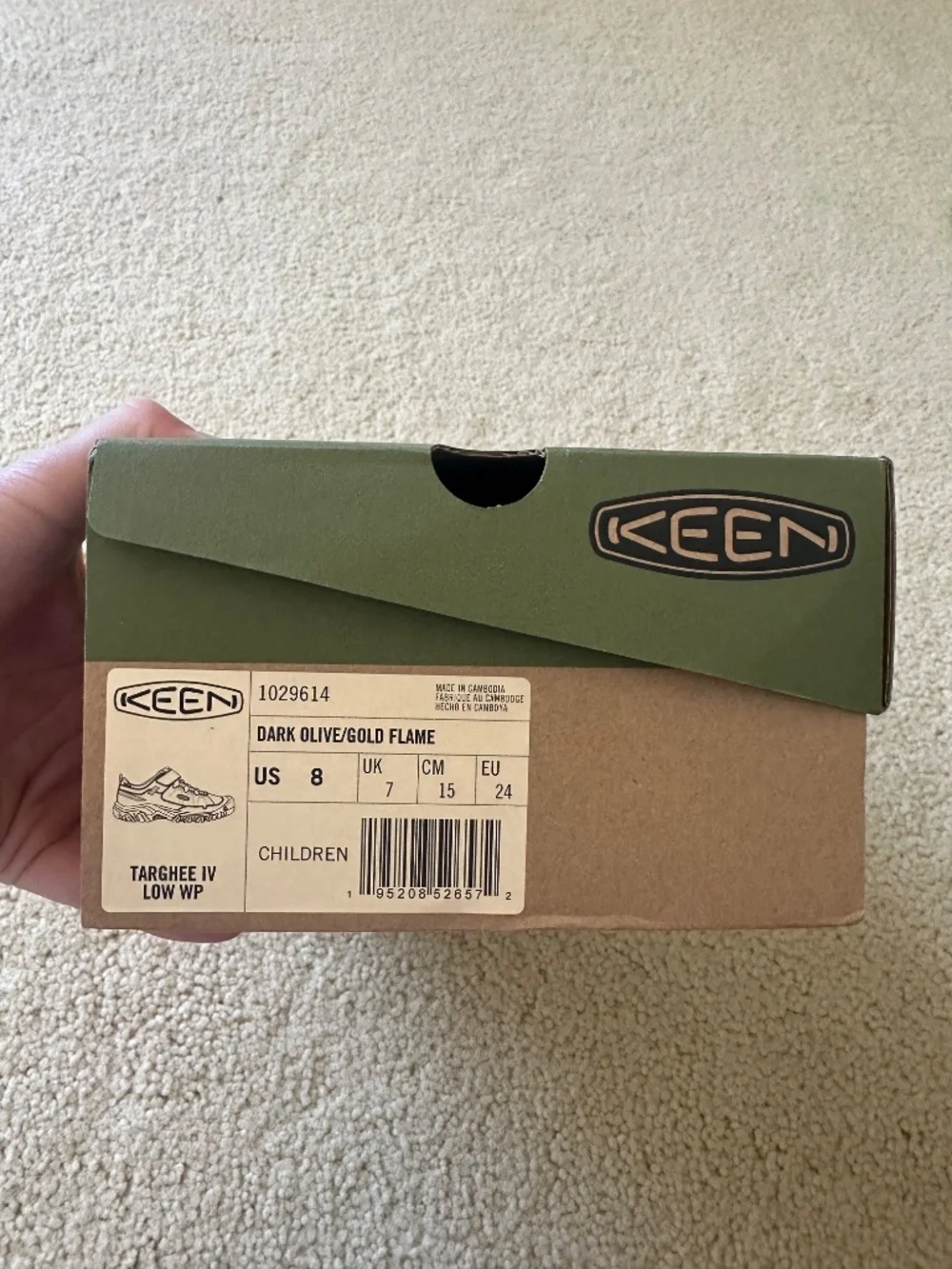 Keen original fit