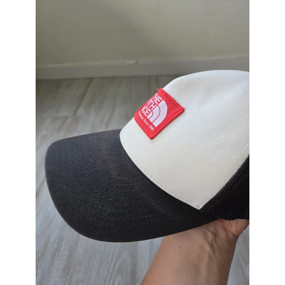 The North Face has stains