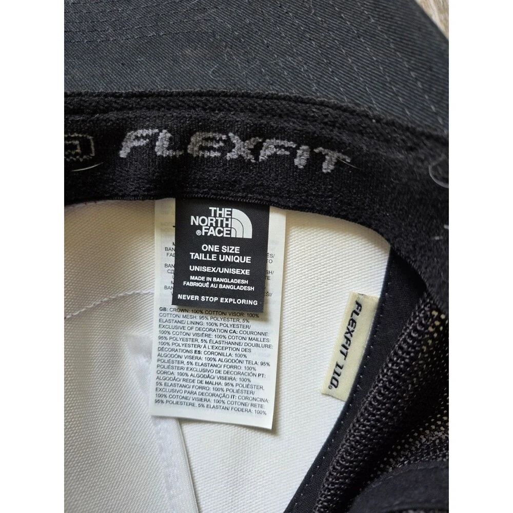 The North Face has stains