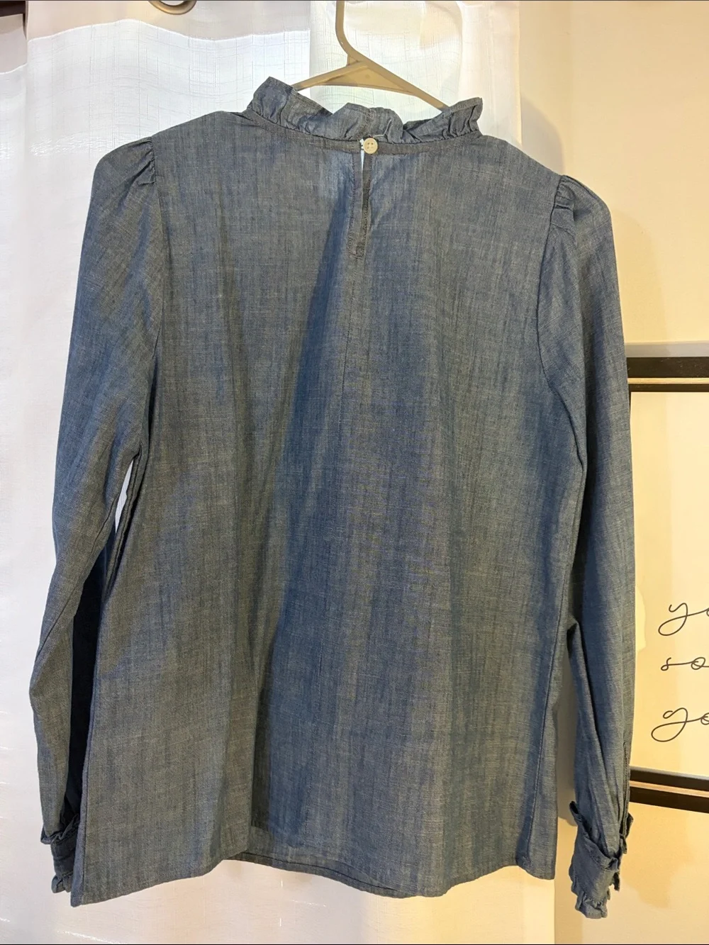 J. Crew light chambray