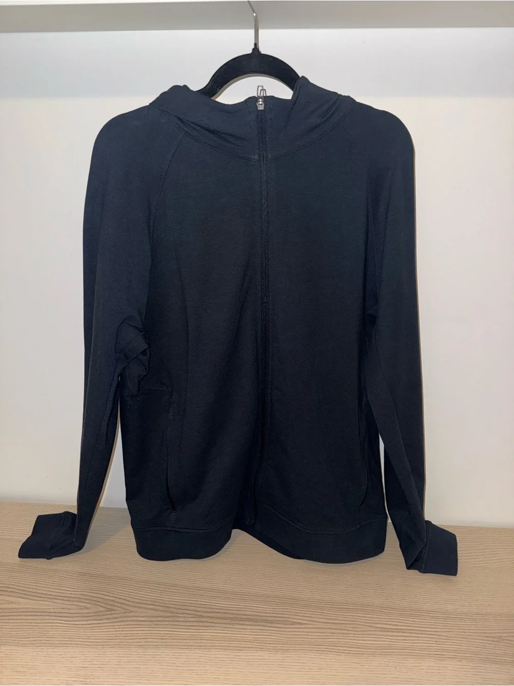 Lululemon Black City Sweat Full Zip (L)