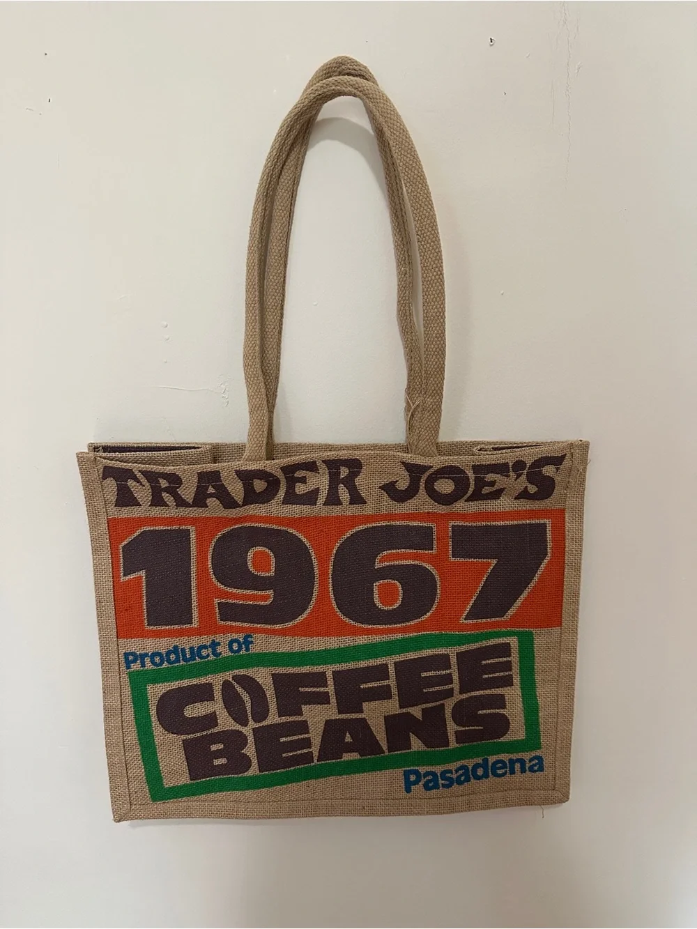 Trader JoeS sturdy jute