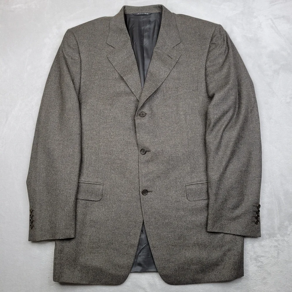 Canali Sport Coat Men 52 Long 52L Suit Jacket‎ Blazer Bloomingdales Drop 7 US 42