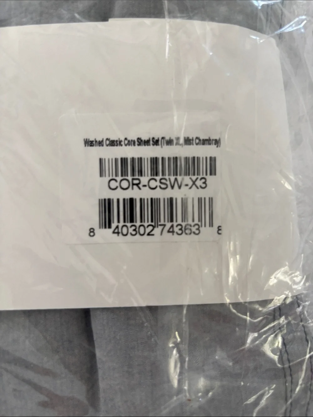Brooklinen lightweight washed