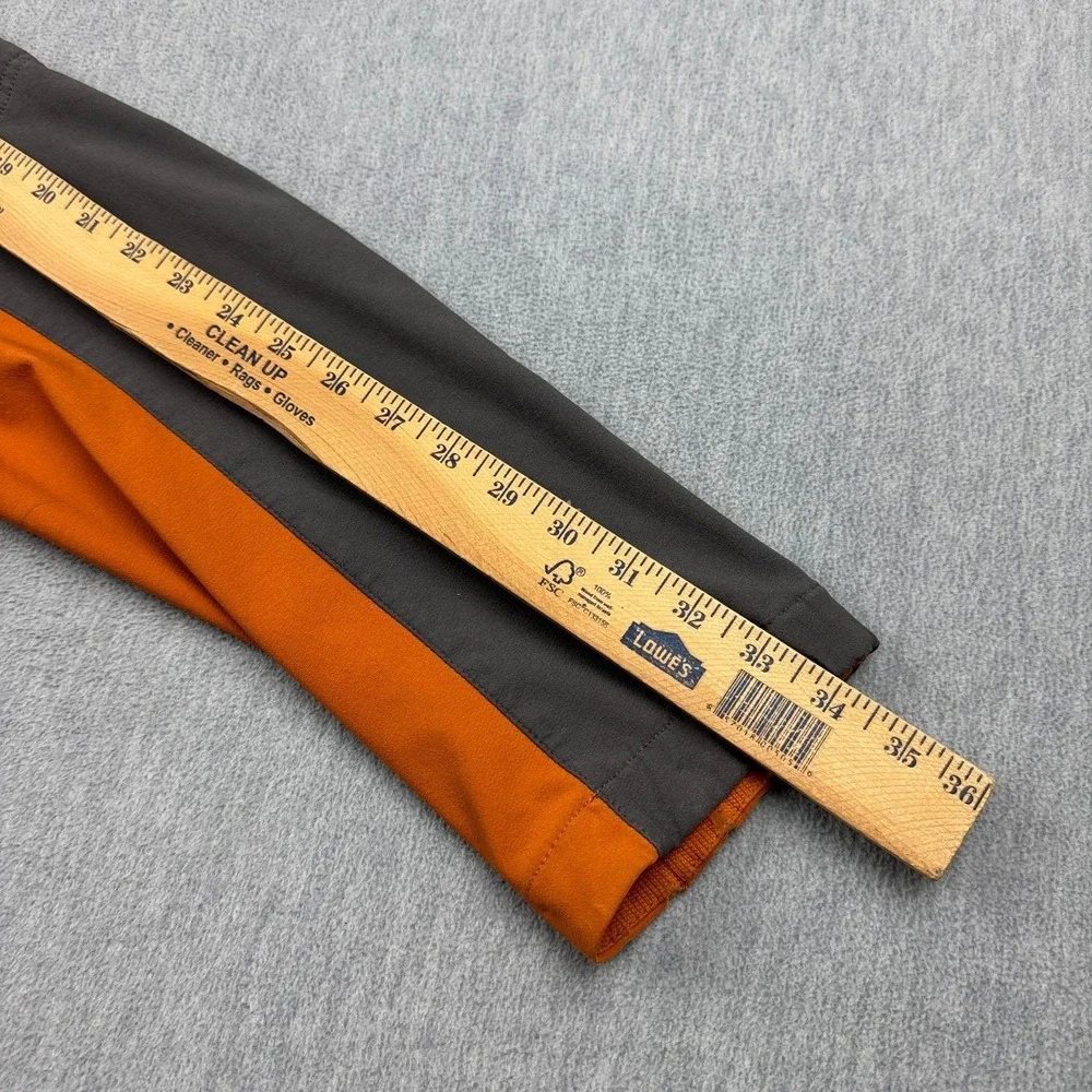 The North Face Jacket Mens XL Orange Gray Apex Bionic Full Zip Softshell Outdoor