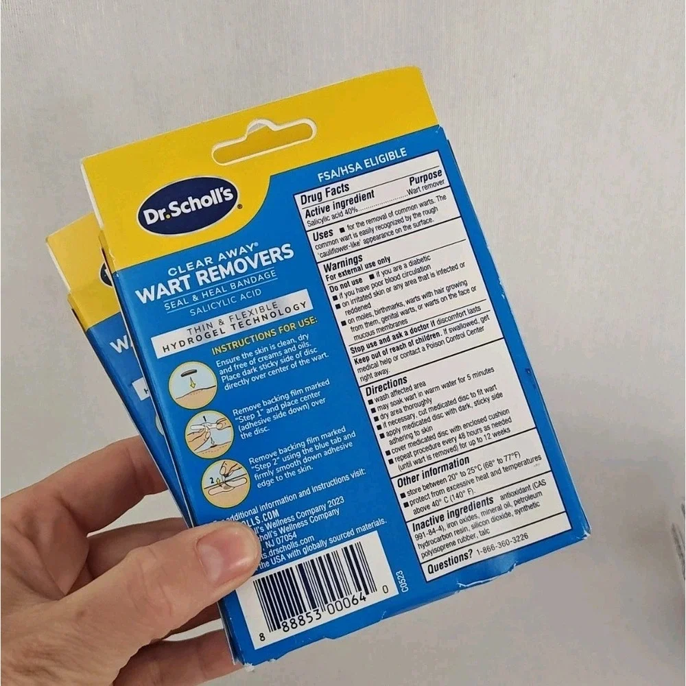 Dr. Scholls new box