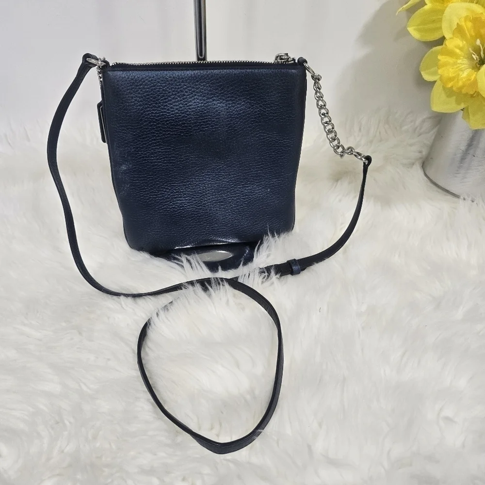 Coach blue crossbody