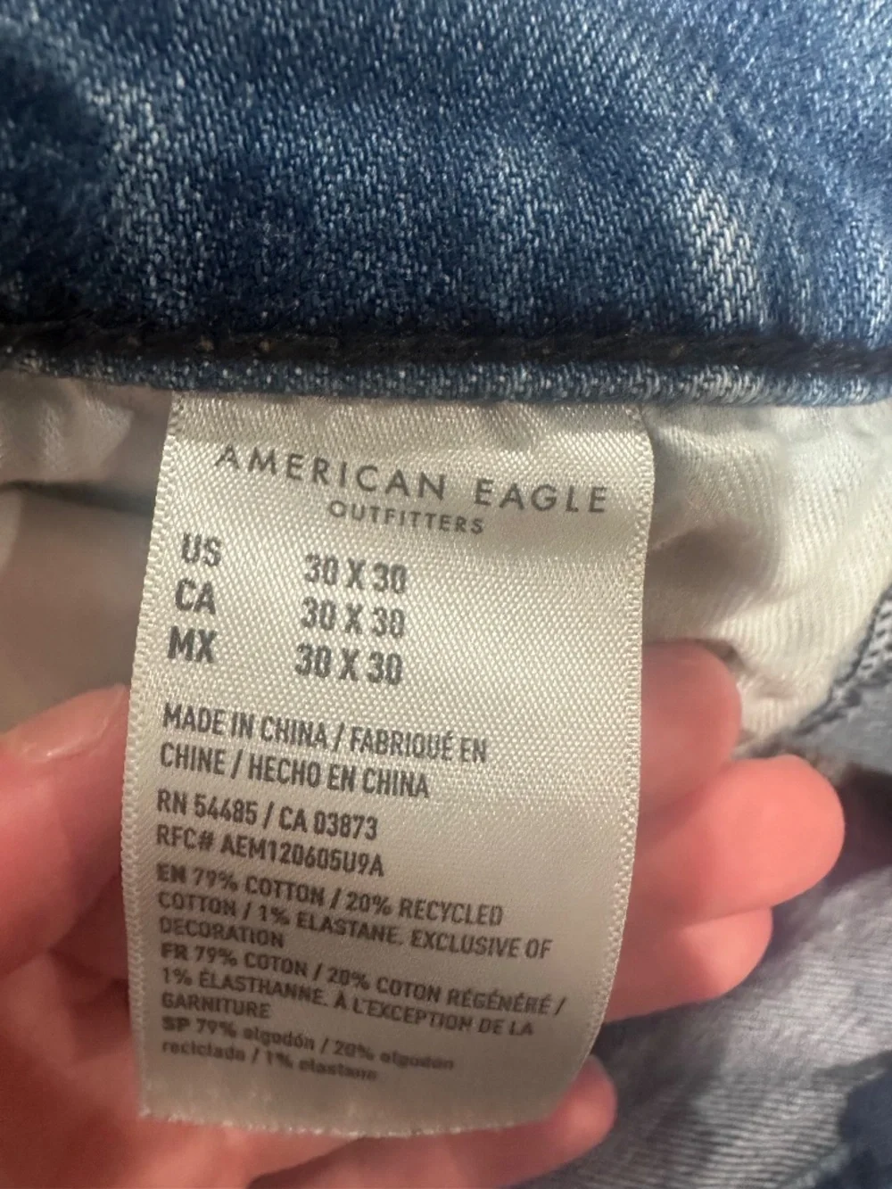 Aeropostale Men's Jeans 30x30 Blue Denim
