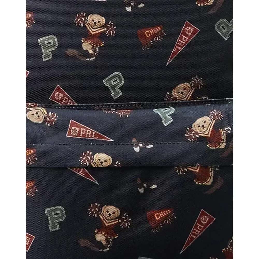 NWT❤️Polo Ralph Lauren Polo Bear Printed large Backpack