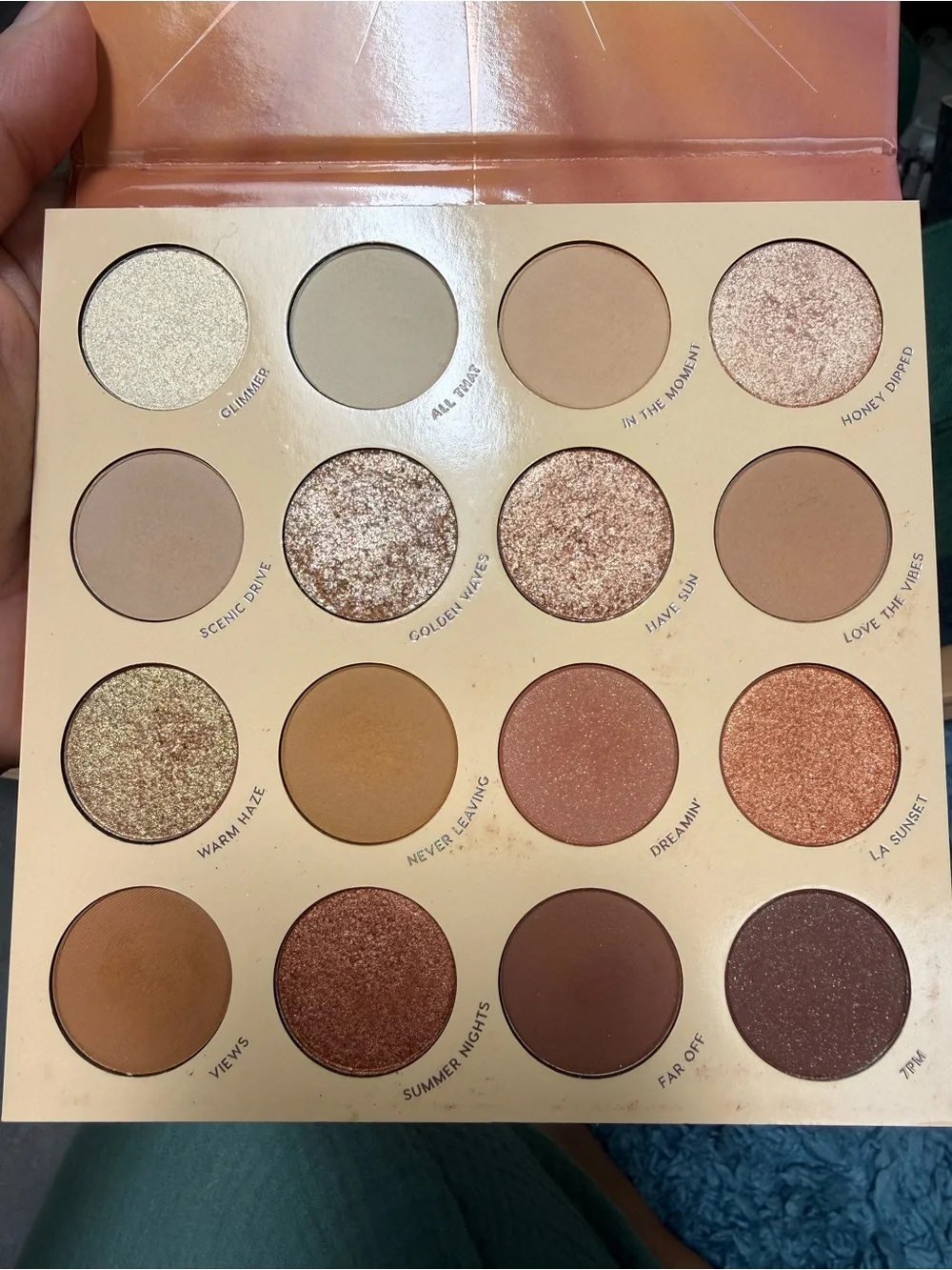 Colourpop sunset inspired