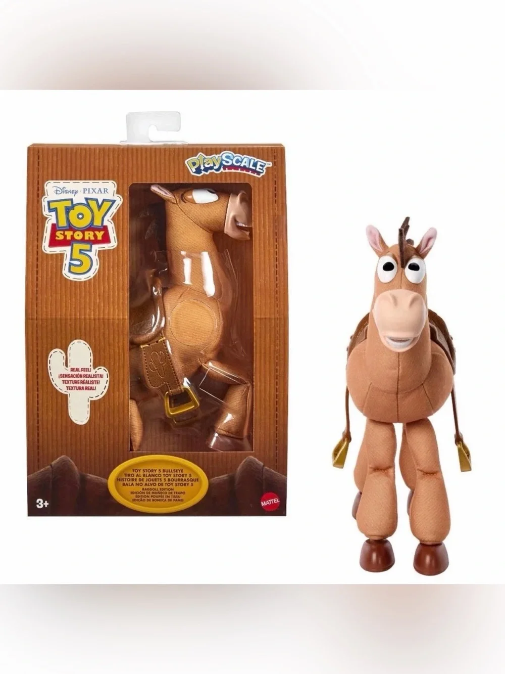 Disney Pixar Toy Story 5 Bullseye Ragdoll Edition Horse Figure 7” Playscale NEW