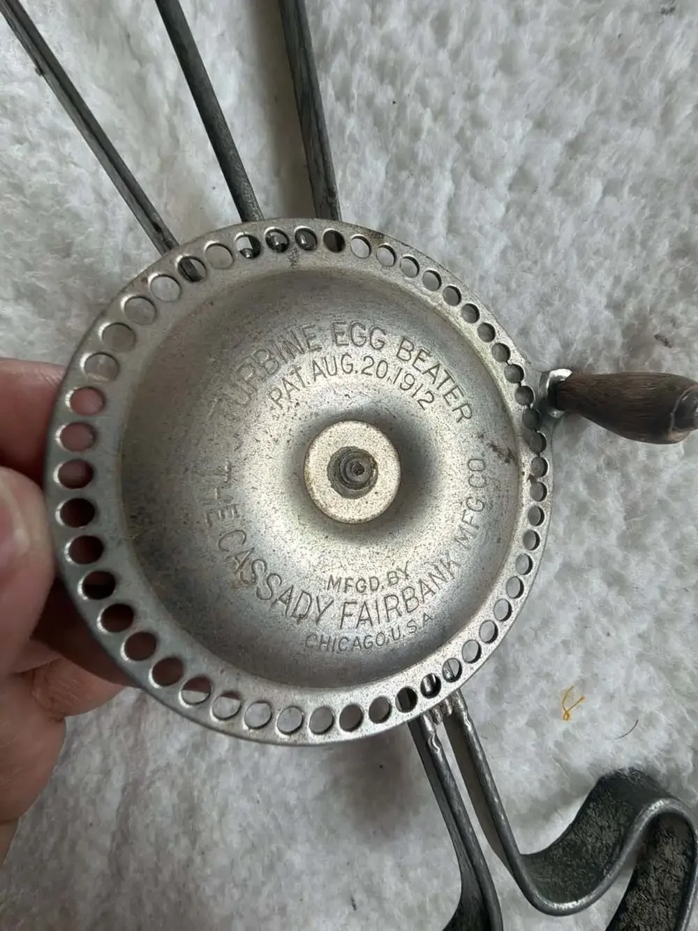Cassady-Fairbank Manufacturing Co. vintage turbine