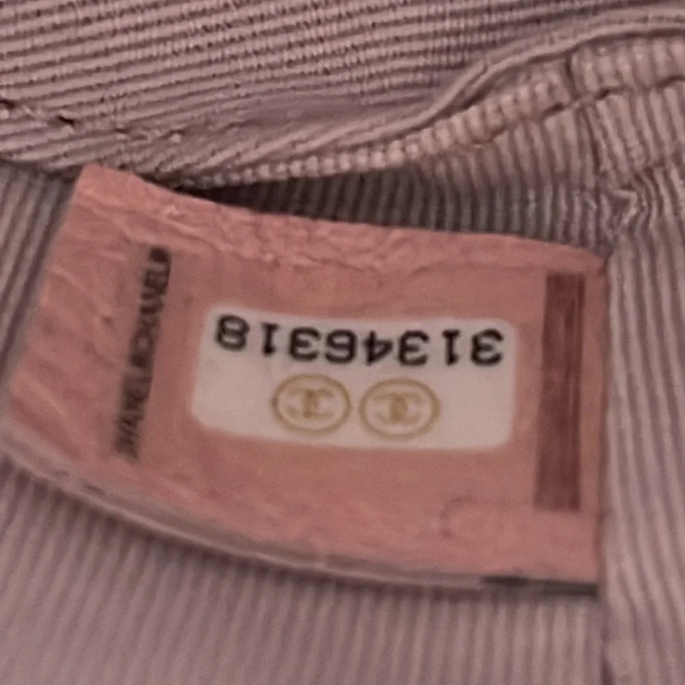 CHANEL lamb leather