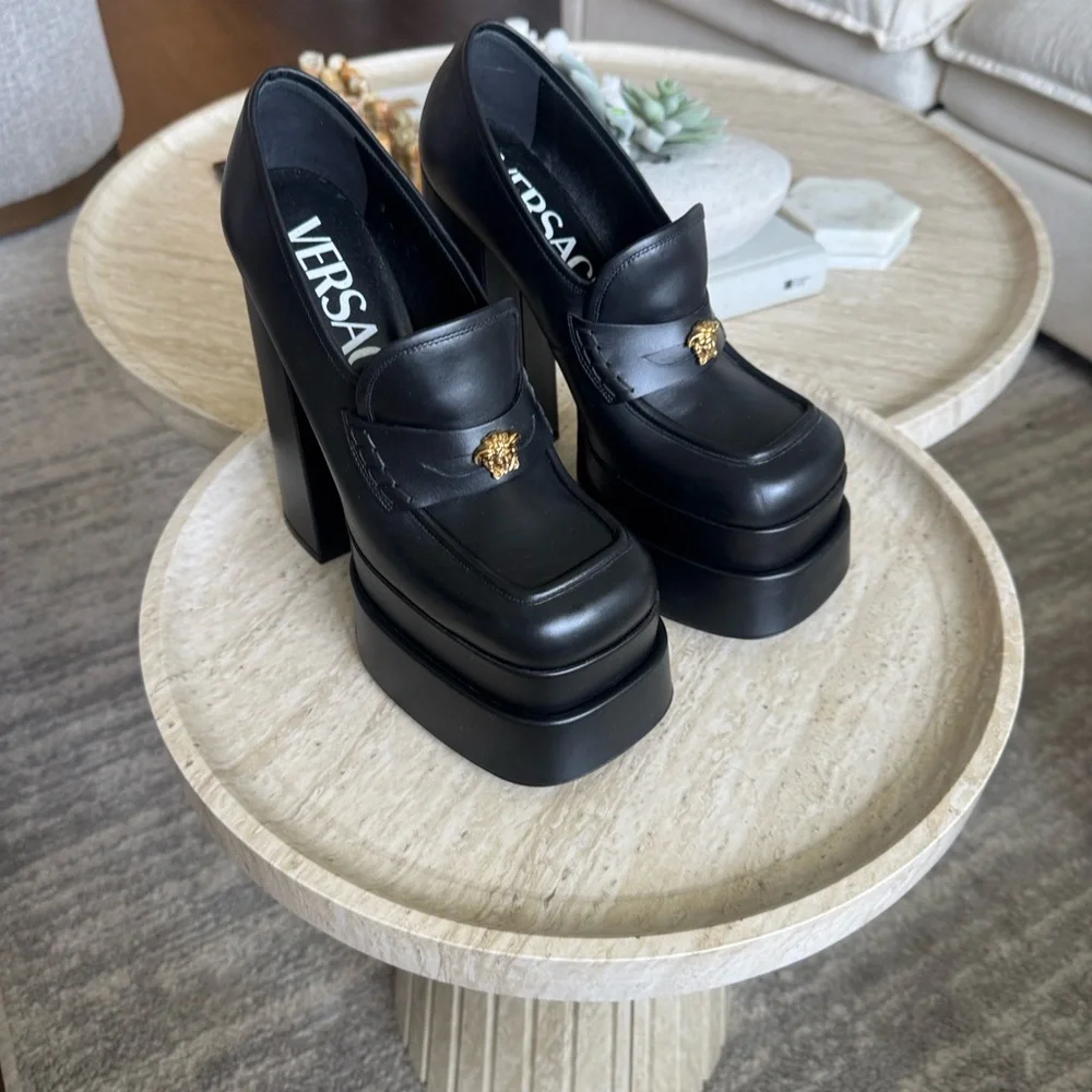 Versace aevitas leather