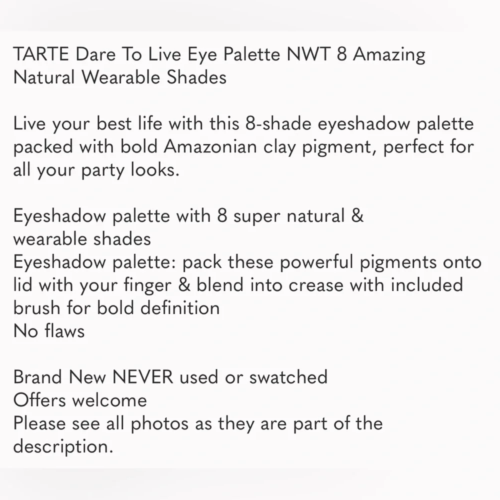 tarte dare live