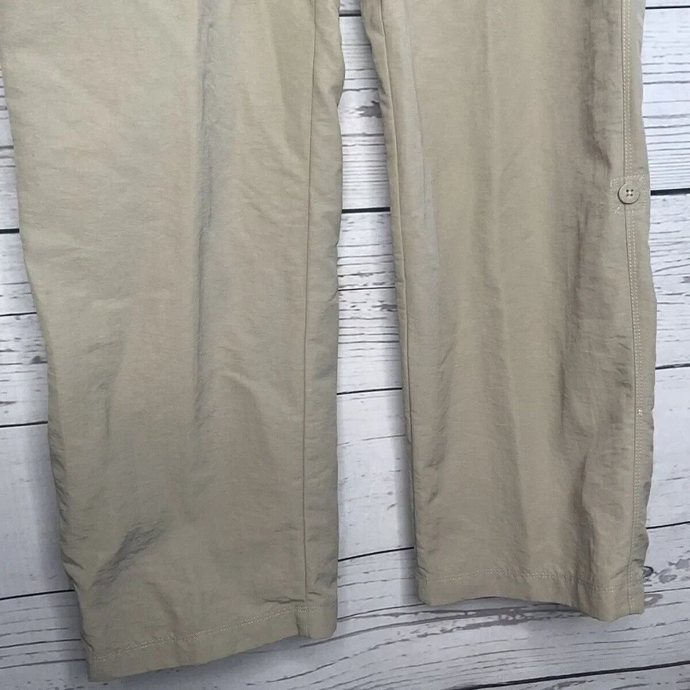The North Face‎ Mens Gray Nylon Hiking Outdoors Fishing Straight Pants Size  36
