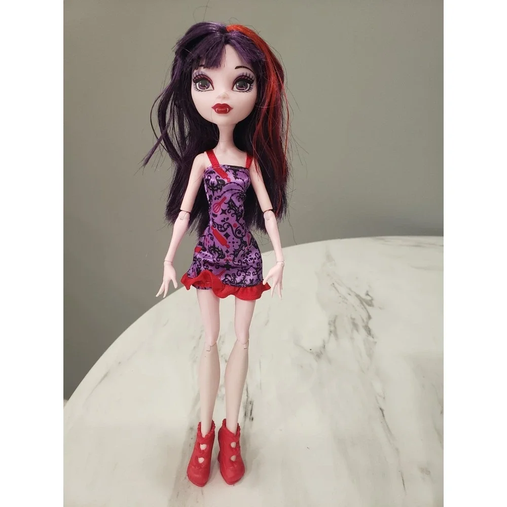 Monster High Ghoul Fair Elissabat Doll 2014 Mattel Incomplete Missing Tray