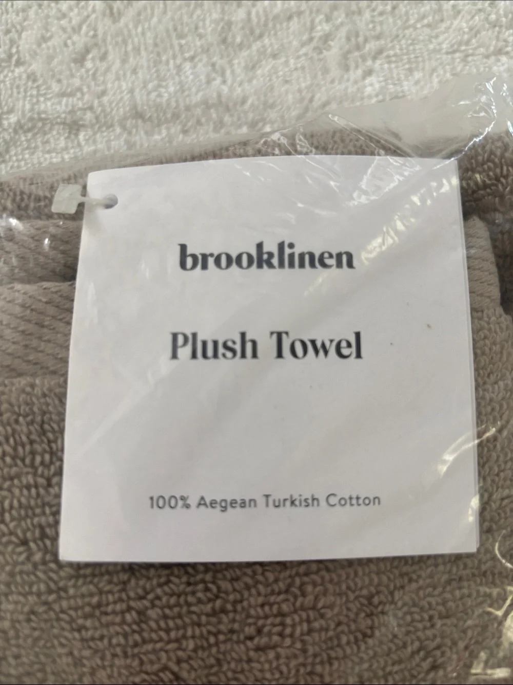 Brooklinen construction styles plush