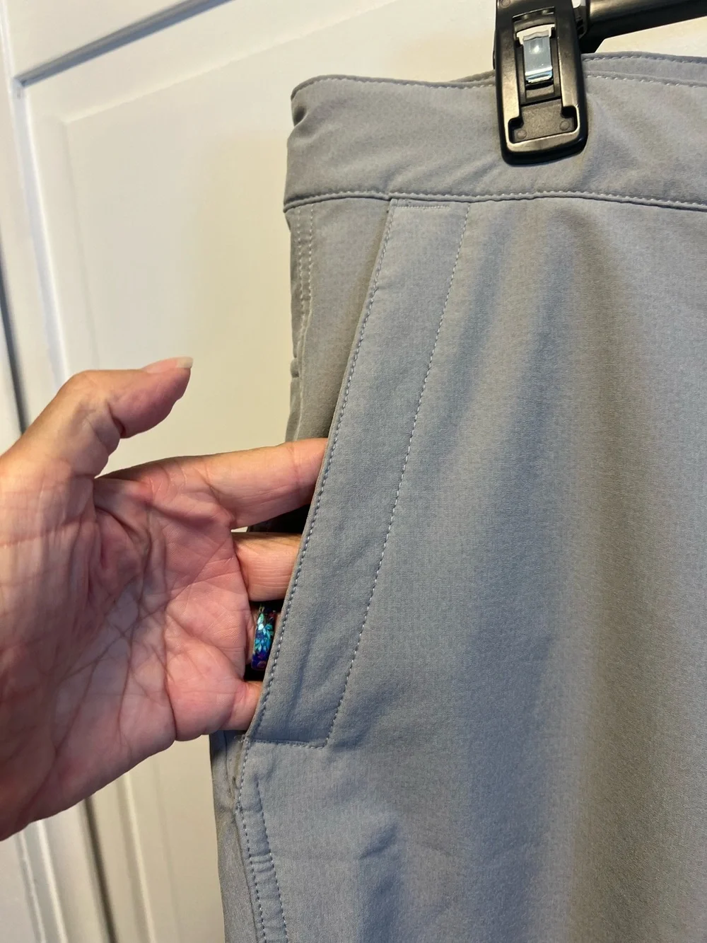 The North Face light gray