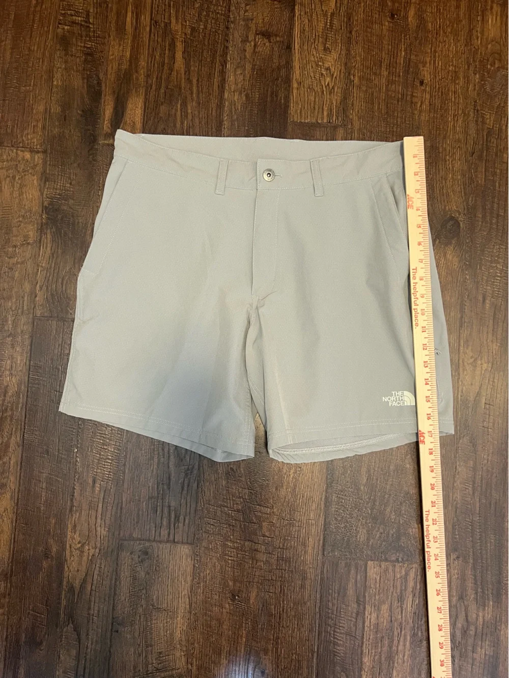 The North Face light gray