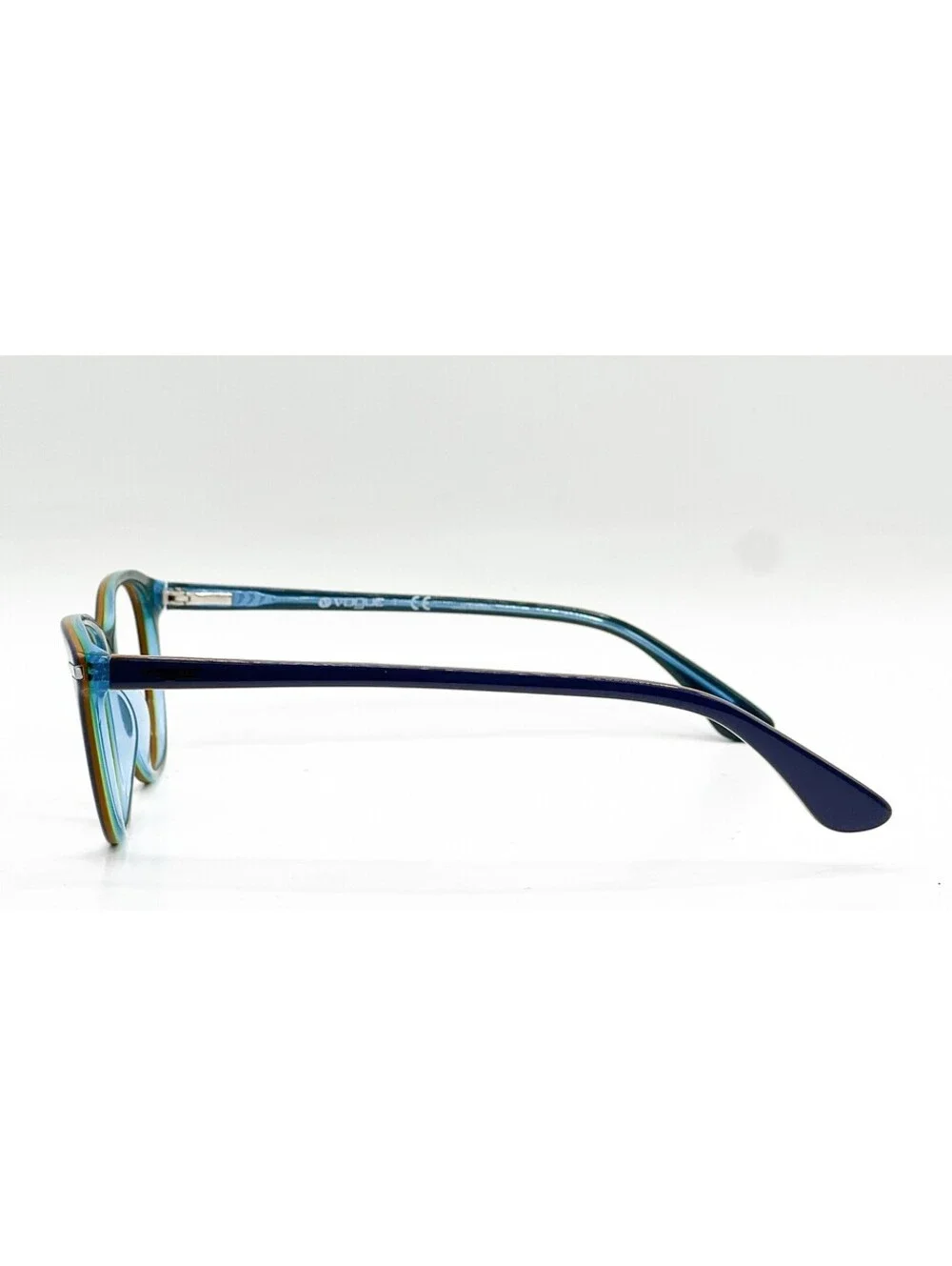 Vogue VO 2937 2278 Bluette Orange Azure Transparent Eyeglass Frames 51-17