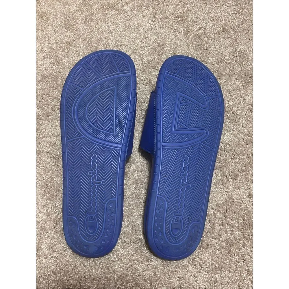 Champion blue slides