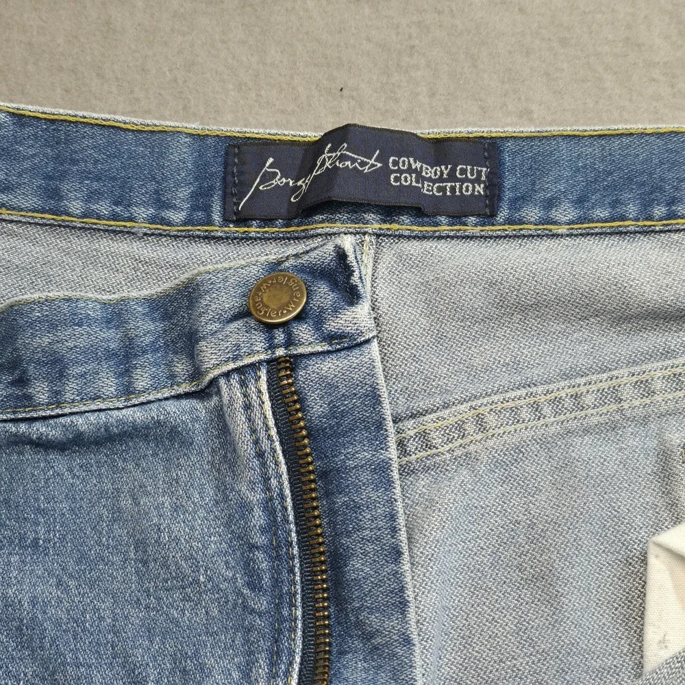 Wrangler George Strait Cowboy Cut 13MGSHD Denim Blue Jeans Size 40x34(38X33.5)‎