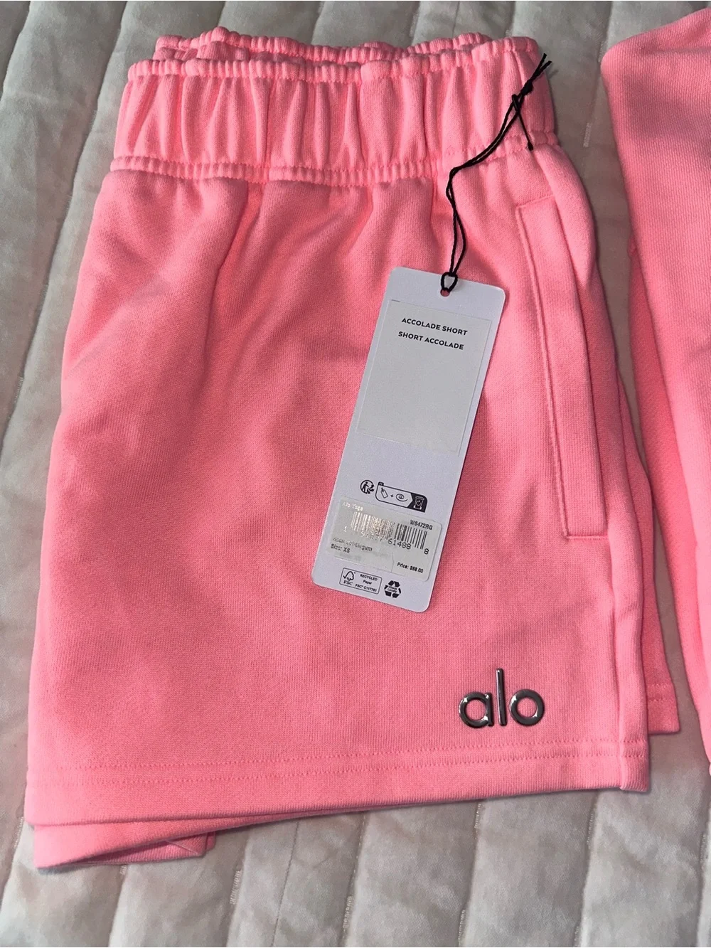 ALO Yoga neon bubblegum