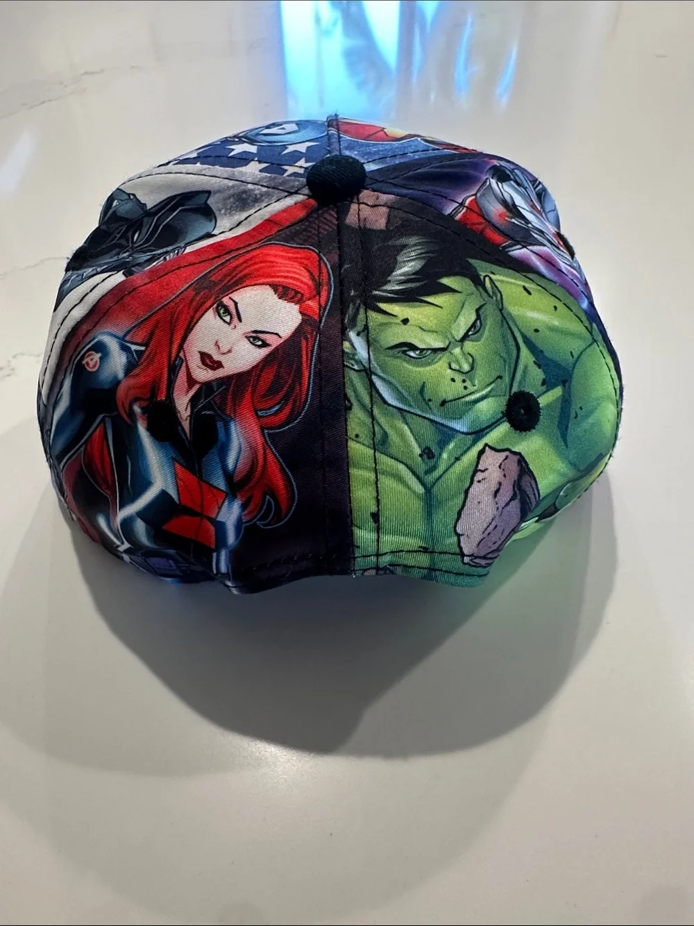 Marvel colorful superhero