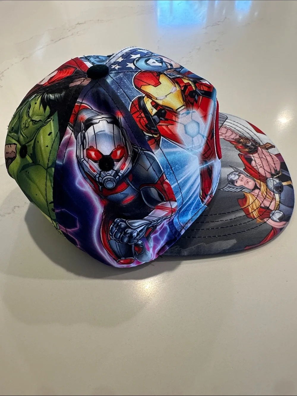 Marvel colorful superhero