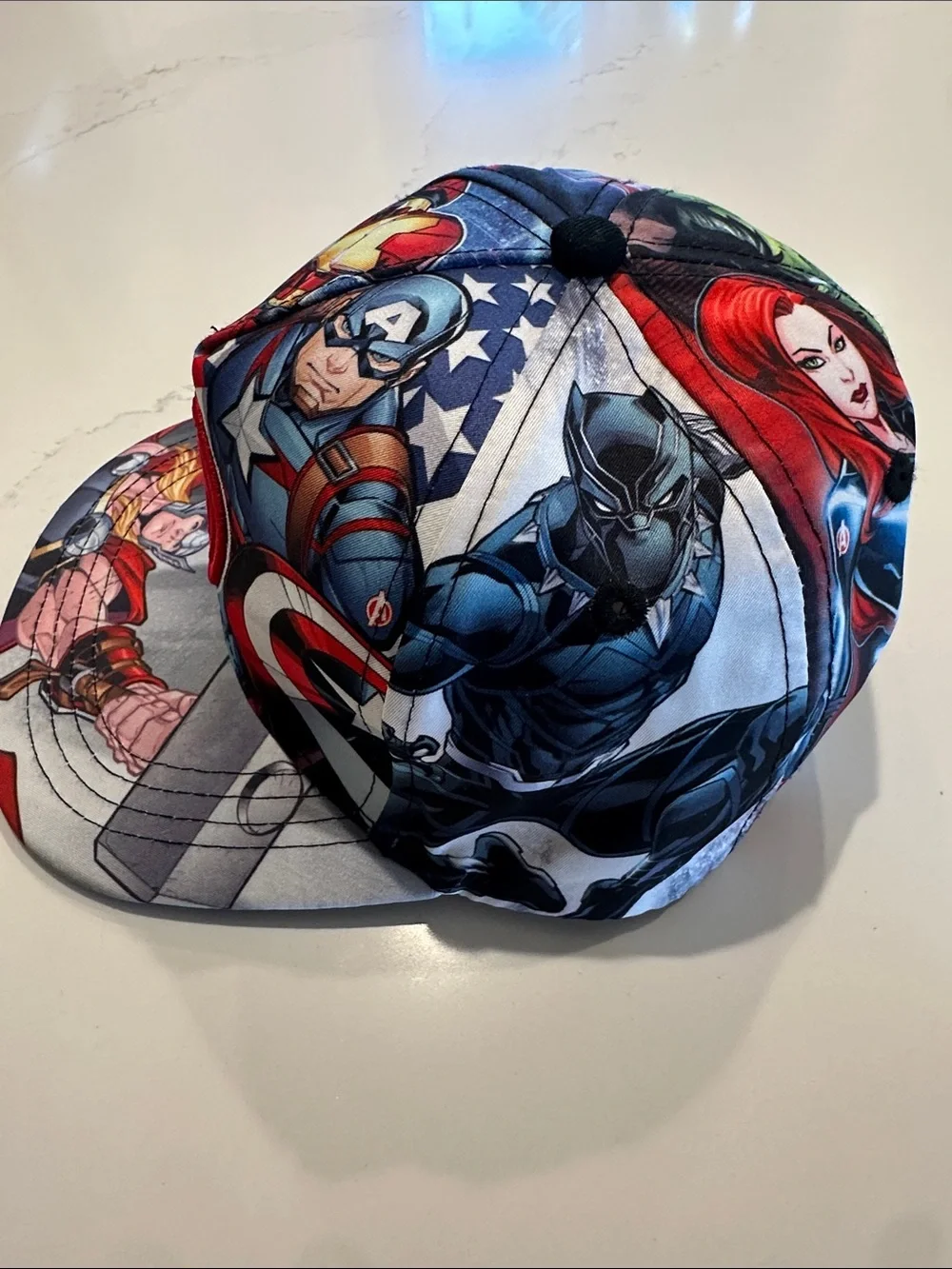 Marvel colorful superhero
