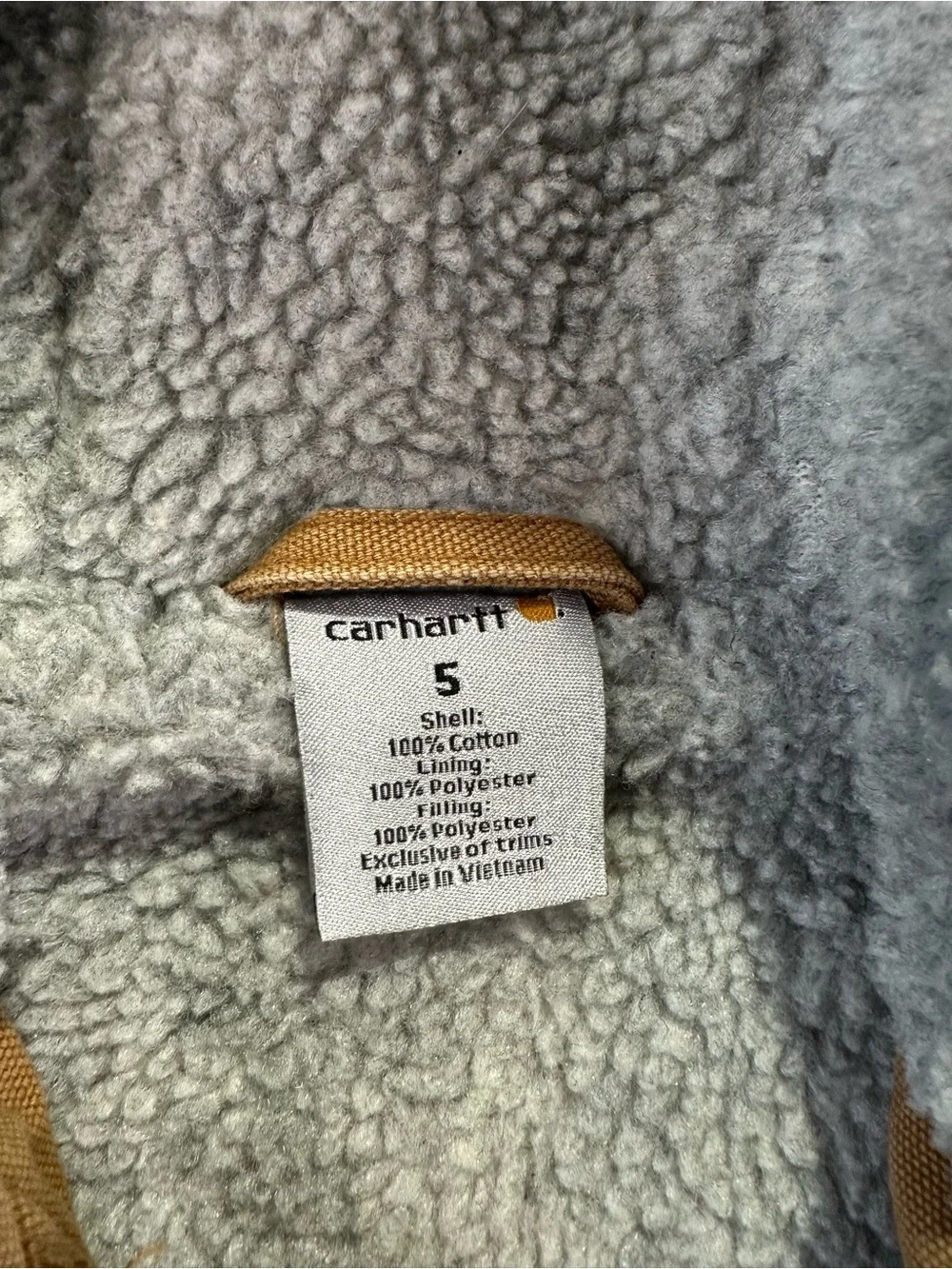 Carhartt hooded jacket
